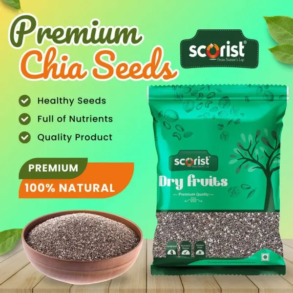 Flipkart Scorist Popular Black Chia Seeds 1kg Black Chia Seeds - image 2