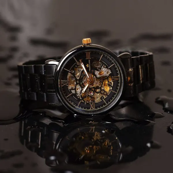 Franklord Franklord Mechanis Noir Eclipse - Luxury Automatic Skeleton Watch - image 14