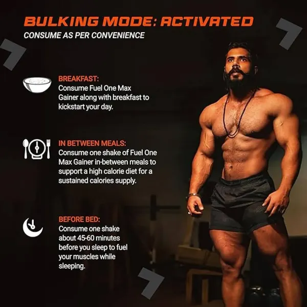 Fuelone Fuel One Max Gainer with Added Digestive Enzymes for Weight Management - image 2