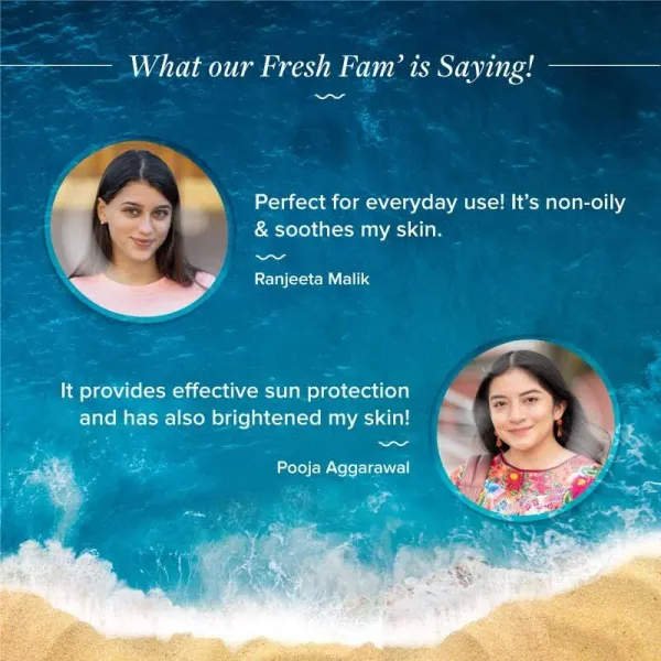 Aqualogica Aqualogica Sunscreen - Spf 50 Pa++++ Detan+ Dewy Sunscreen With Cherry Tomato & Hyaluronic Acid Pack Of 2 - image 8