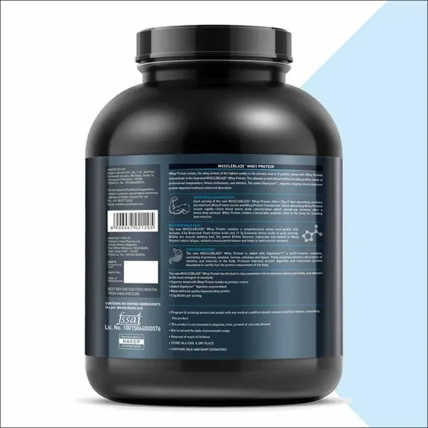  MuscleBlaze 100% Whey Protein Supplement Powder with Digestive Enzyme - image 7