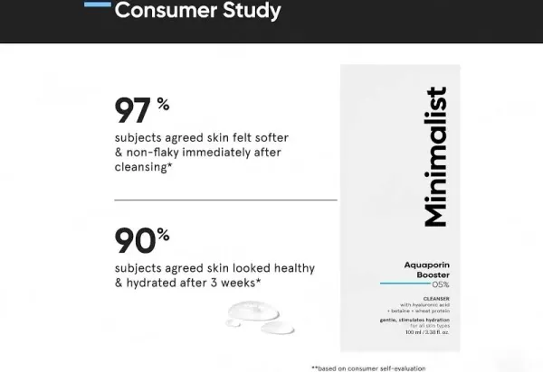 Minimalist Vanity Wagon Minimalist Aquaporin Booster Cleanser - image 6