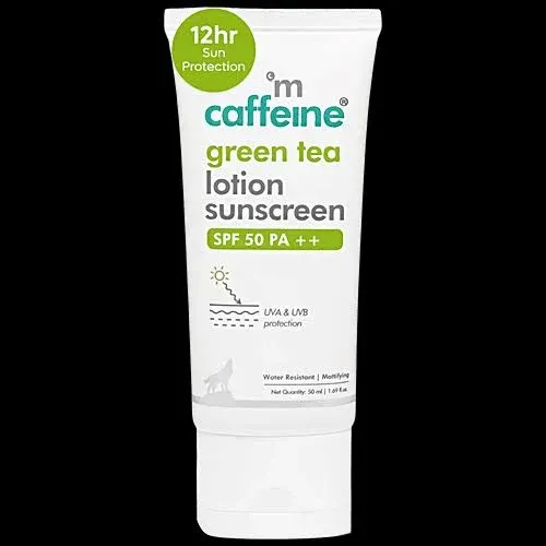 MCaffeine Green Tea Lotion Sunscreen