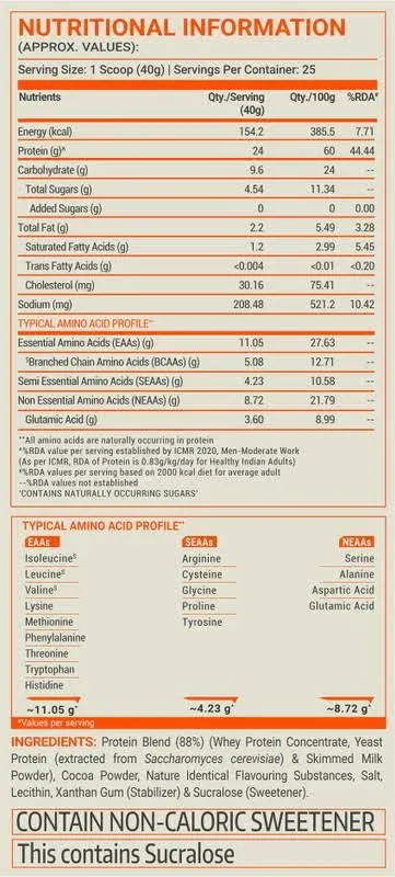 Flipkart Fuelone Whey Protein, 24g Protein, 5.08 G Bcaa & 3.60 G Glutamic Acid With Shaker, 500ml Whey Protein - image 2