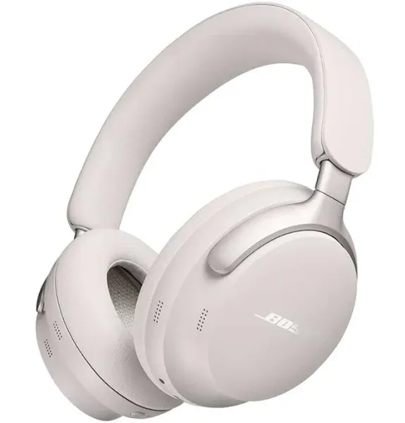 Bose NEW QuietComfort Ultra Over Ear Wireless Headphones with Noise Cancelling (White Smoke) - image 1