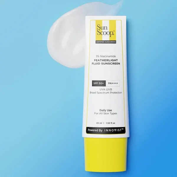 Sunscoop's Niacinamide Fluid Sunscreen