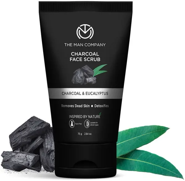 The Man Company Charcoal De-Tan Face Scrub