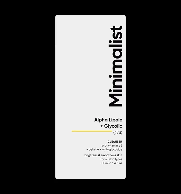 Instamart Minimalist Ala & Aha 7% Face Wash With Vitamin B5 For Glowing Skin - image 2