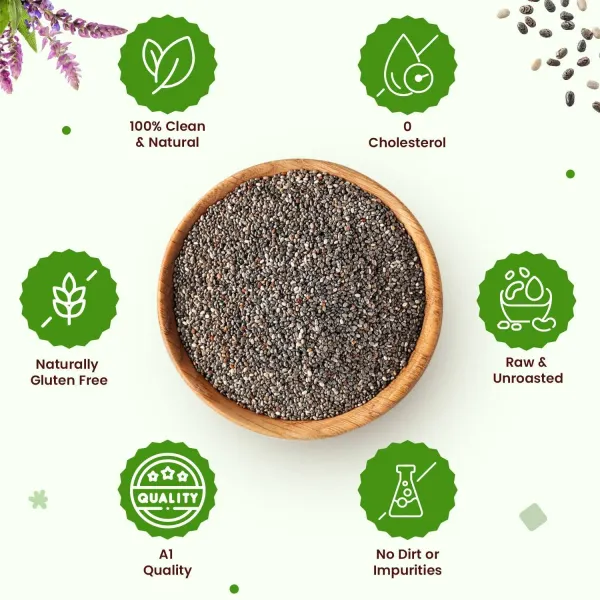 Flipkart Neuherbs Organic Raw Unroasted Chia Seeds 1 kg - image 4
