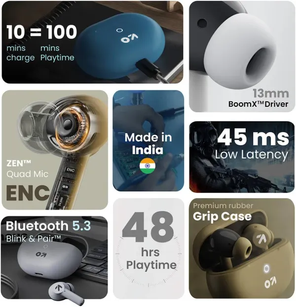 Boult GoBoult K40 Earbuds True Wireless Earbuds - image 3