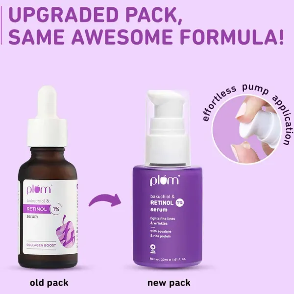 Plum Plum 1% Retinol Face Serum with Bakuchiol - image 7