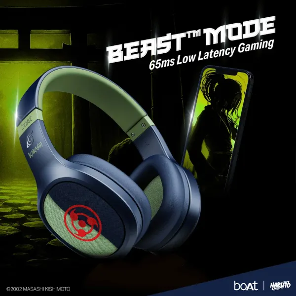 Boat boAt Rockerz 460 Naruto Series Wireless Headphones - image 3