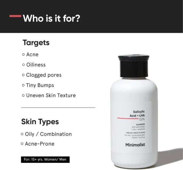 Minimalist Minimalist Acne & SPF Duo - Cleanser + Sunscreen - image 2