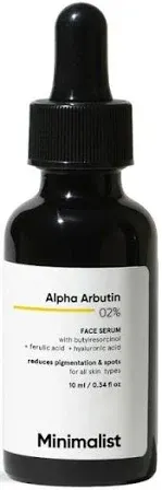 Minimalist Alpha Arbutin Dark Spots Removal Serum
