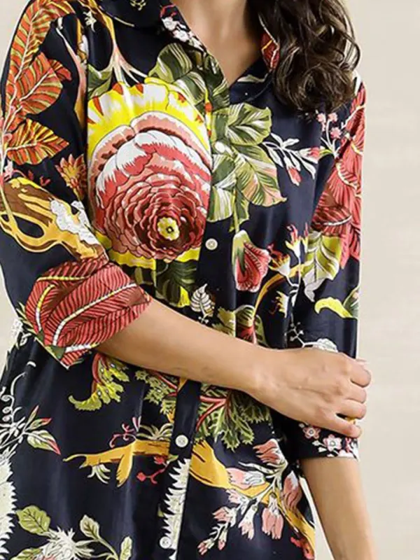 Myntra Mamicha Women Botanic Symphony Ready-to-Wear Coord Set(L) by Myntra - image 2