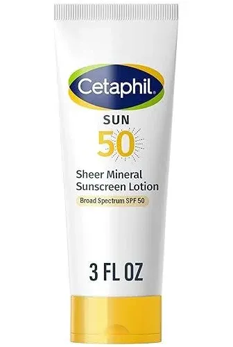 Cetaphil Sheer Mineral Sunscreen Lotion