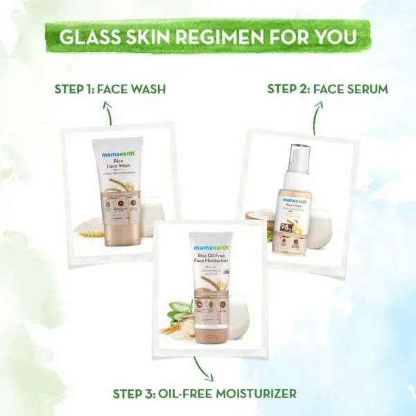 Mamaearth Rice Water & Niacinamide For Glass Skin Face Wash - image 2
