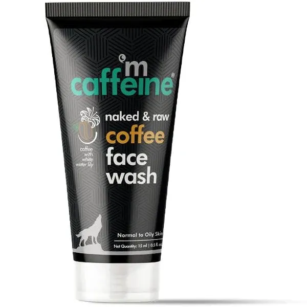 mCaffeine Revitalize Skin with This Vegan Cleansing Face Wash Containing Coffee & Water Lily - 15ml | ponds light gel minimalist salicylic acid face wash - image 1