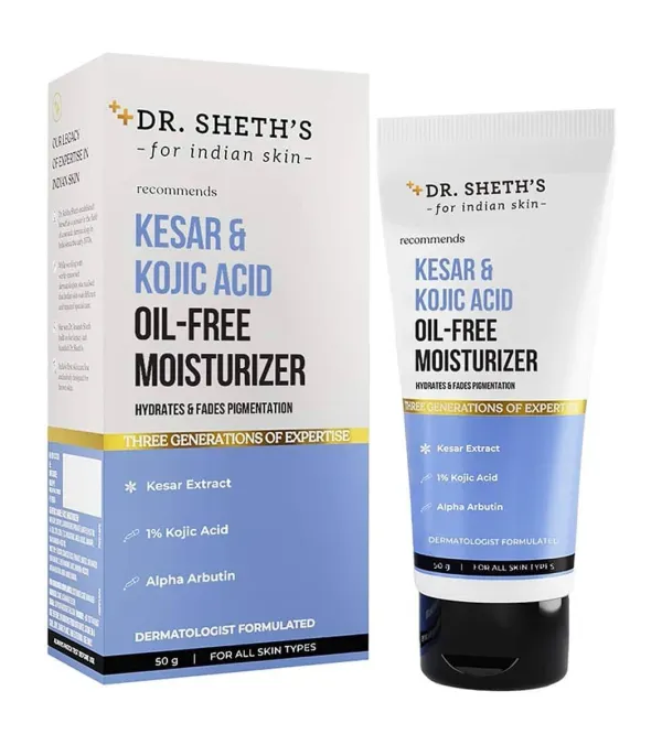 Dr. Sheth's Kesar & Kojic Acid Oil Free Moisturizer