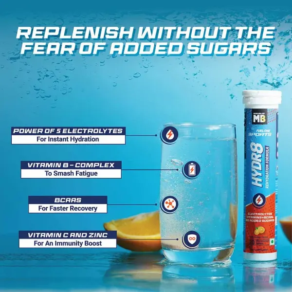 MuscleBlaze MuscleBlaze Fuel One Sports Hydr8 Rehydration Formula - image 2