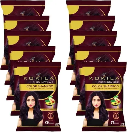 Kokila Unisex Hair Color Shampoo