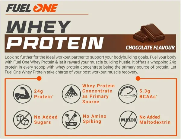 Fuel One MuscleBlaze Fuel One Whey Protein - image 6