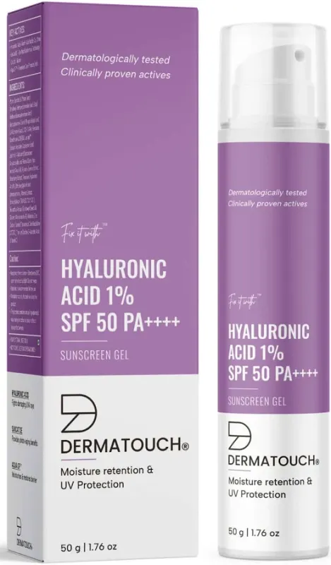 Dermatouch Hyaluronic Sunscreen Hydrating Ultra Light Aqua Gel