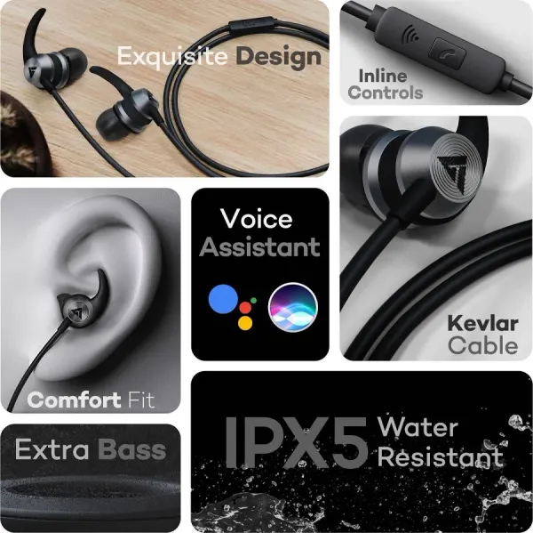 Boult Boult Audio X1 Pro Wired Earphones - image 3