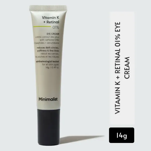Minimalist Vitamin K Retinal Eye Cream
