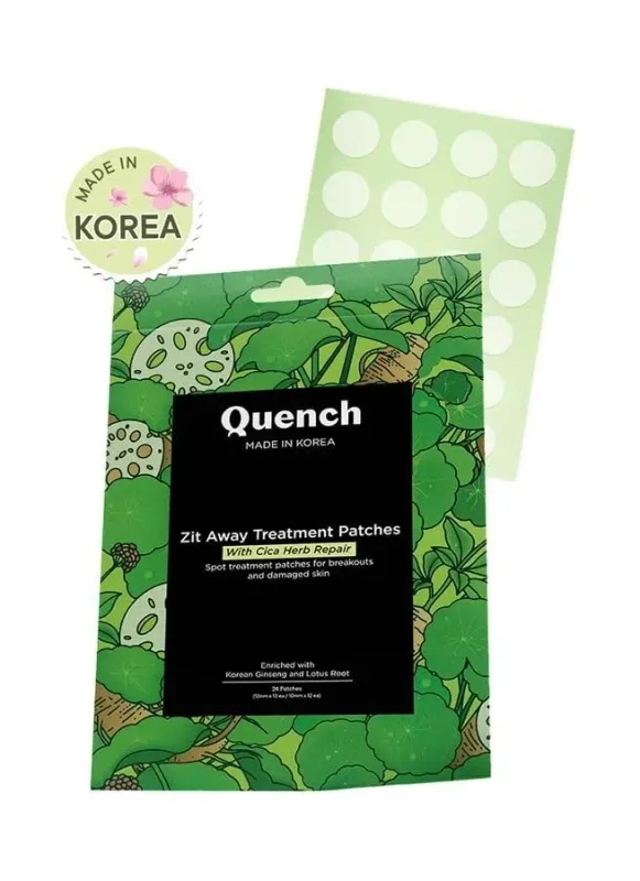 Quench Botanics Matcha Tea Clarifying Acne Patches