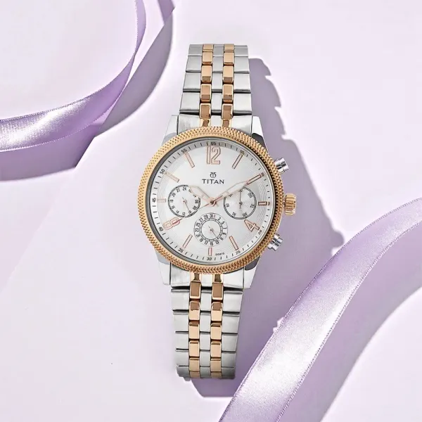 Titan.co.in Titan Men Analogue Chronograph Watch - 1734KM02 (Onesize) by Myntra - image 1