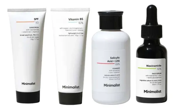 Minimalist Minimalist Daily Skincare Routine For Oily & Acne Prone Skin Csms Combo - image 1
