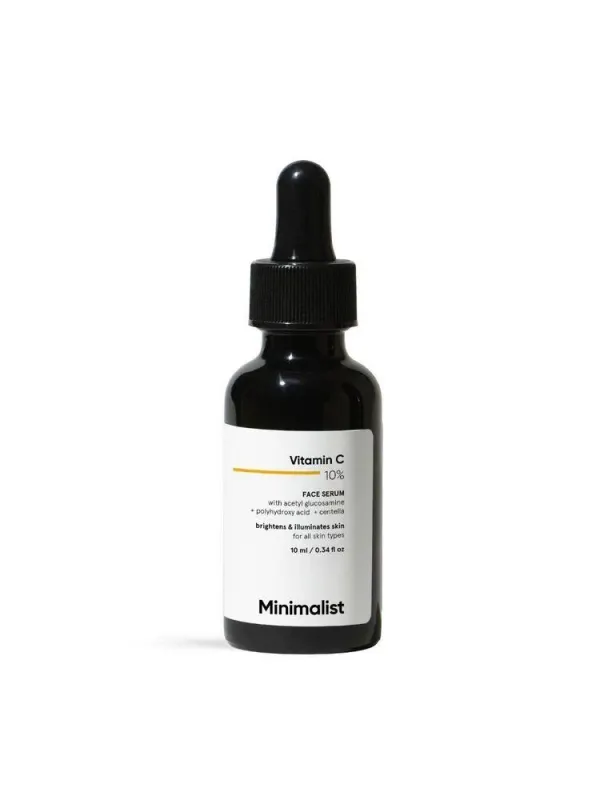 Purplle.com - PPLID384 Minimalist Serum: Stabilized Vitamin C for Sensitive Skin, Brightens & Strengthens Barrier | hydrating moisturiser brightening toner exfoliate scalp - image 2