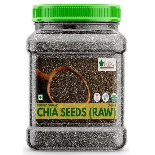 Bliss of Earth Organic Raw Chia Seeds 1kg - image 5