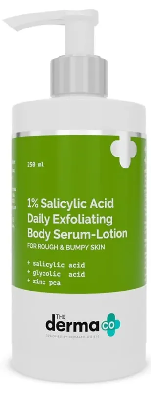 The Derma Co Salicylic Acid Daily Exfoliating Body Serum Lotion