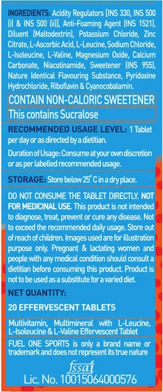 MuscleBlaze MuscleBlaze Fuel One Sports Hydr8 Rehydration Formula - image 12