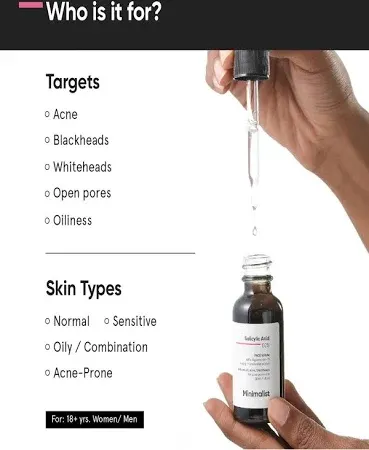 Minimalist Minimalist Anti Acne Solution-Face Serum 30 ml + Moisturizer 50g + Face Wash 100 ml (Pack) by Myntra - image 2