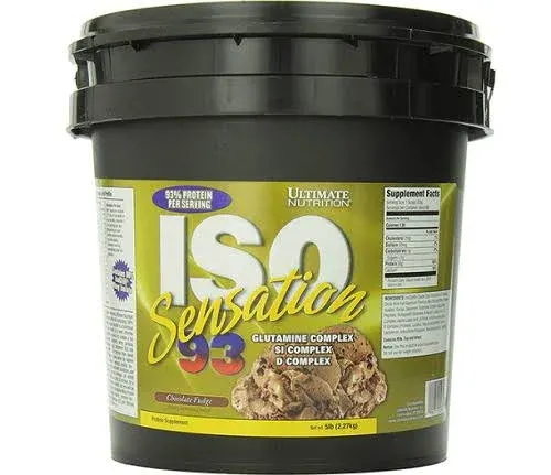  Ultimate Nutrition Iso Sensation Chocolate Fudge 5lbs - image 1