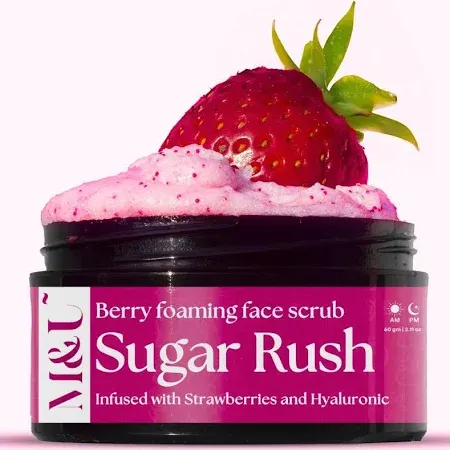 M & U Berry Brightening Face Scrub