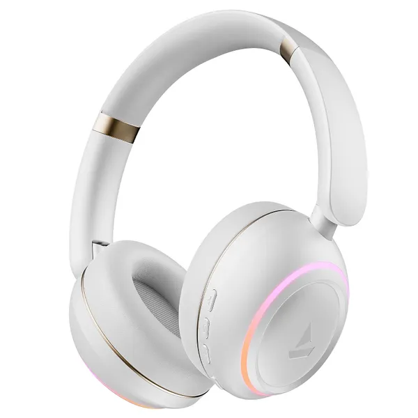 boAt Rockerz 480 - Wireless Headphone with Large Playback White Sabre - image 1