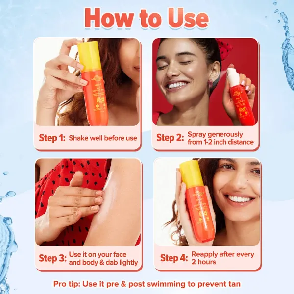 Aqualogica Aqualogica Detan+ Dewy Sunscreen Spray - image 5