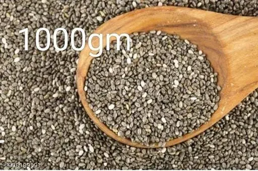 Meesho kg chia seed raw chia seeds for Weight Loss ,High in Calcium Good Source,Help in Weight loss Managem - image 1