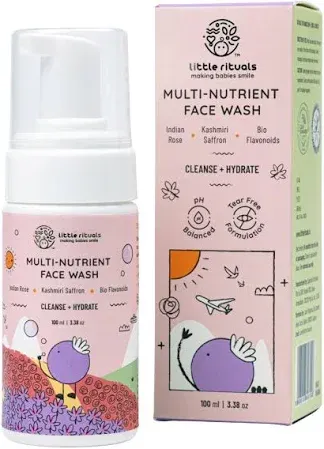 Little Rituals Multi-Nutrient Foaming Face Wash