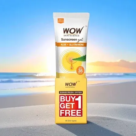 Wow Sunscreen Gel Spf 35