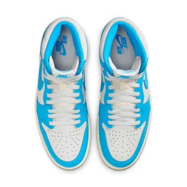 Nike Official Air Jordan 1 Retro High OG 'UNC Reimagined' Men's Shoes, by Nike Size 14 (Blue) - image 10