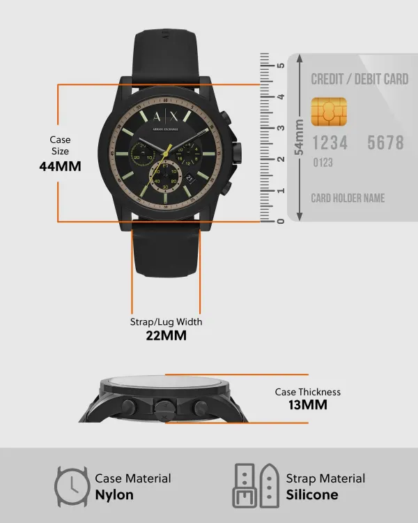 Amazon.in Armani Exchange Black Watch AX1343 - image 11