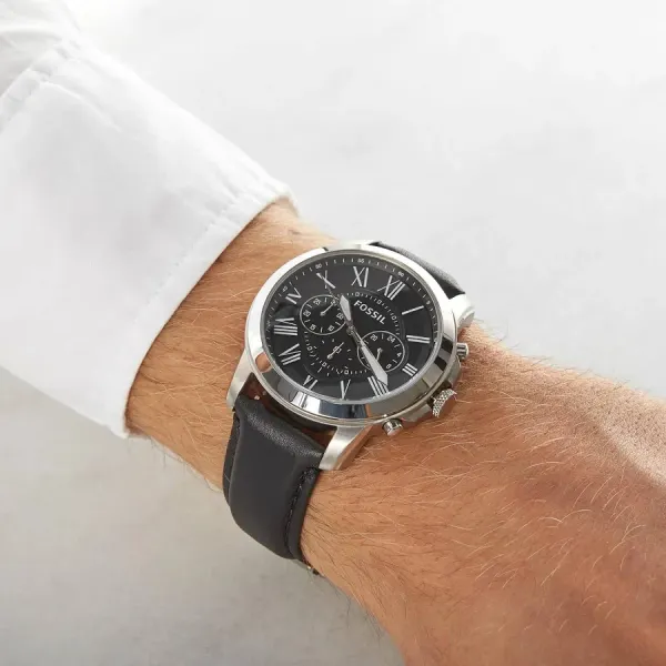 Fossil Fossil Men Grant Chronograph Black Dial Watch FS4812 - image 13