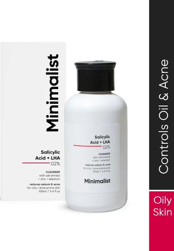 Minimalist Minimalist Set Of SPF 50 Sunscreen & Salicylic Acid Face Wash - 30g + 100ml (Pack) by Myntra - image 4