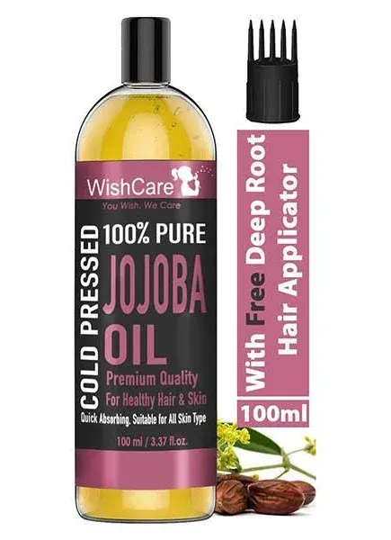 Wishcare 100% Pure Cold Pressed Jojoba Oil