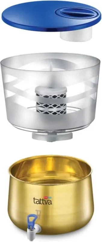 Gauryog Prestige TATTVA 4.0 BRASS 16 L Water Purifier - Gravity filter - image 2